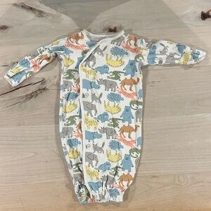 Magnetic Me Multicolor Animal Print Kids Pajamas